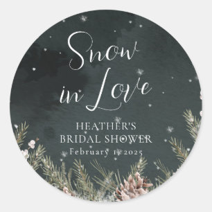 Sneeuw in Love Sticker