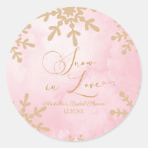 Sneeuw in Love Winter Wonderland Bruidsfeest