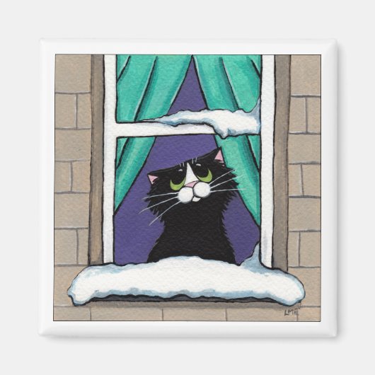 Sneeuw in magneet (Voorkant)