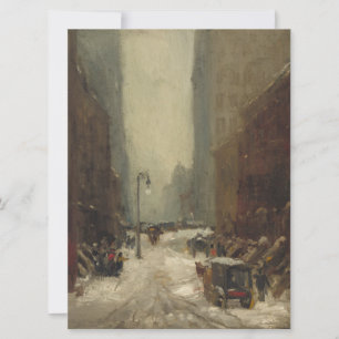 Sneeuw in New York City (winter in NYC) Kaart