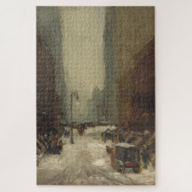Sneeuw in New York City (winter in NYC)