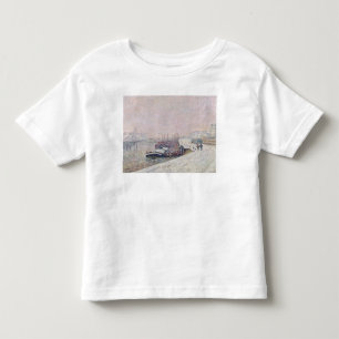 Sneeuw in Rouen Kinder Shirts