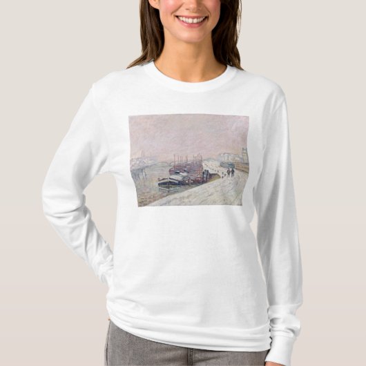 Sneeuw in Rouen T-shirt (Voorkant)