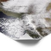 Sneeuw in Syrië Foto Afdruk (Hoek)