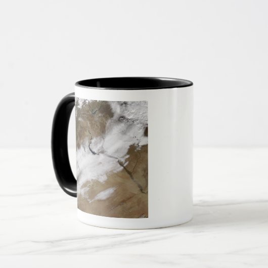 Sneeuw in Syrië Mok (Voorkant links)