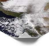 Sneeuw in Syrië Poster (Hoek)