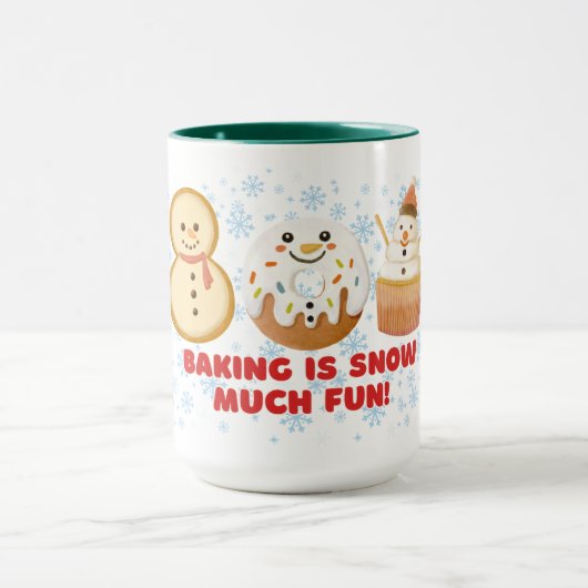 Sneeuw is erg leuk mok (Midden)