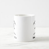 "Sneeuw is mijn kantoor" Koffiemok (Center)