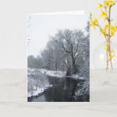 Sneeuw Kaart (Gele Bloem)