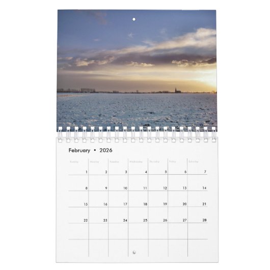 sneeuw kalender (Feb 2026)