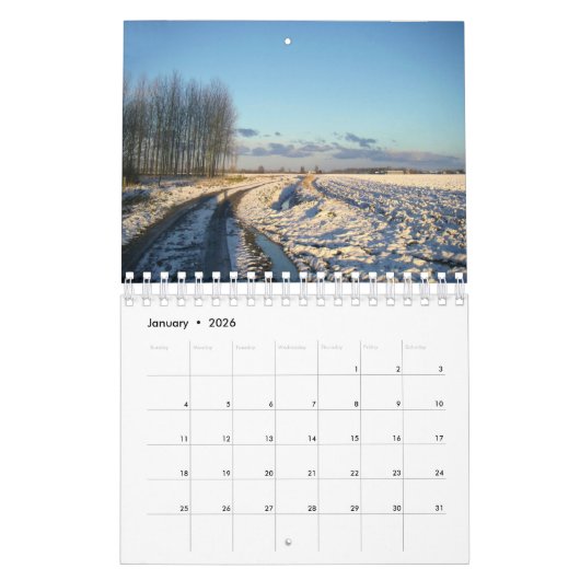 sneeuw kalender (Jan 2026)