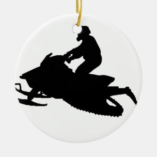 sneeuw keramisch ornament