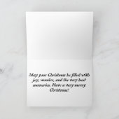 Sneeuw Kerst Kaart (Binnen)