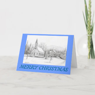 Sneeuw Kerst Kaart