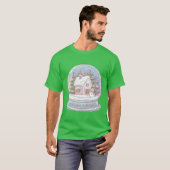 Sneeuw Kerst Mooie Kerst Kerst grappig T-shirt (Voorkant volledig)