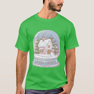 Sneeuw Kerst Mooie Kerst Kerst grappig T-shirt