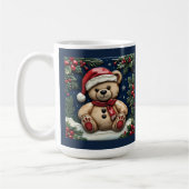 Sneeuw Kerstbeer Koffiemok (Links)