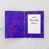 Sneeuw Kerstboom Feestdagen Kaart (Binnen)