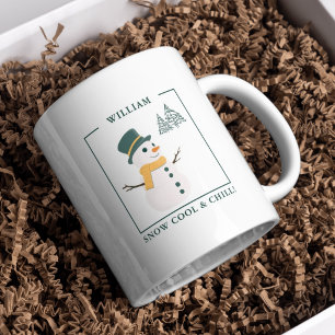Sneeuw Koel & Chill Douane Sneeuwpop Mok – Cadeau