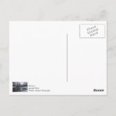 Sneeuw langs James River Briefkaart (Achterkant)