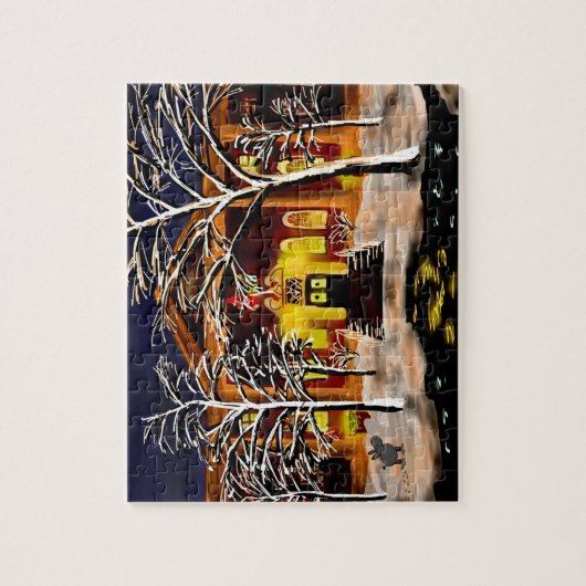 sneeuw legpuzzel (Verticaal)