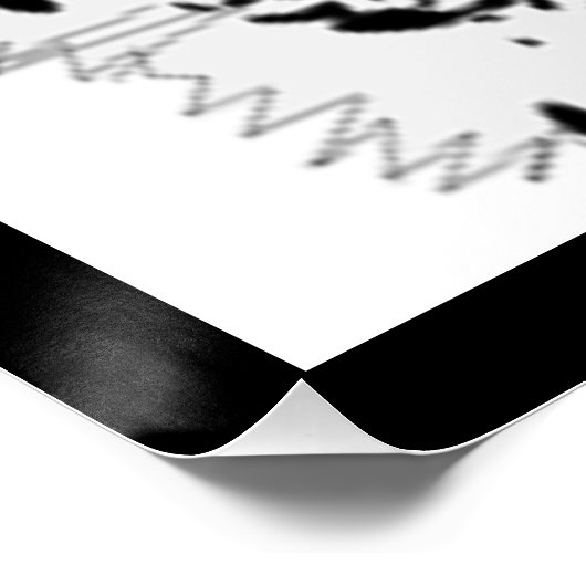 SNEEUW LEOPARD DIER POSTER (Hoek)