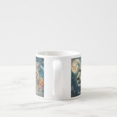 Sneeuw Leopard Moon Specialty Mok (Achterkant)