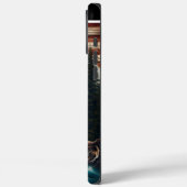 Sneeuw Leopard staart bij Mountain Stream Case-Mate iPhone Case (Achterkant / Links)