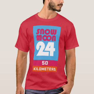 Sneeuw Maan 24 50k T-shirt