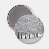 sneeuw magneet (Voorkant / Achterkant)