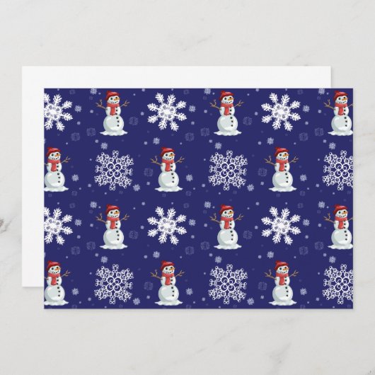 Sneeuw Man (Voorkant / Achterkant)