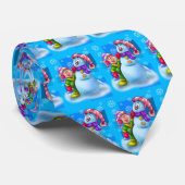 Sneeuw-Man Stropdas (Opgerold)