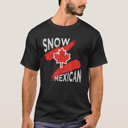 Sneeuw Mexicaans T-shirt (Voorkant)