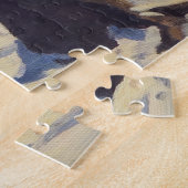 Sneeuw Natuur Scene Kleurrijke Schaduwen Legpuzzel (Zijkant)