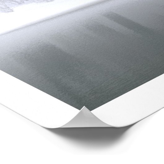 Sneeuw november poster (Hoek)