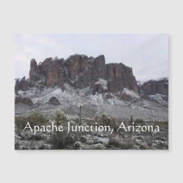 Sneeuw op de bijgeloof bergen