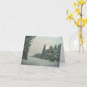 Sneeuw op de Sleep Gunflint Kaart (Gele Bloem)