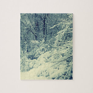 SNEEUW OP DE TAKKEN LEGPUZZEL