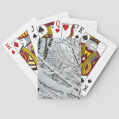 SNEEUW OP DE TAKKEN   POKERKAARTEN (Achterkant)