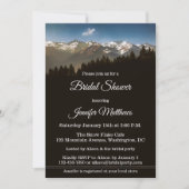 Sneeuw op de Winterbridal Shower Kaart (Voorkant)