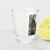 Sneeuw op Evergreen Branches Shot Glas (Links)