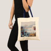 Sneeuw op het Boerderij Tote Bag (Voorkant (product))