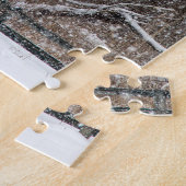 sneeuw op het park legpuzzel (Zijkant)