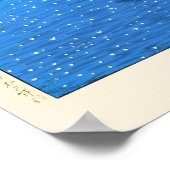 Sneeuw op Inokashira door Kawase Hasui Poster (Hoek)