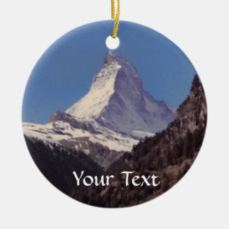 Sneeuw op Matterhorn Mountain Hanging Ornament