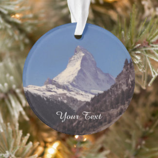 Sneeuw op Matterhorn Mountain Hanging Ornament