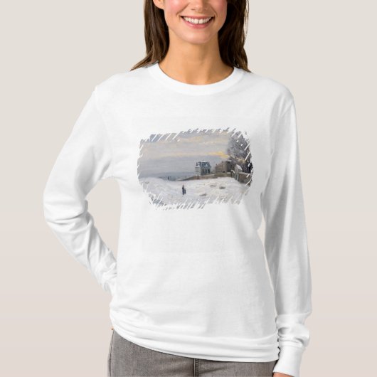 sneeuw op Montmartre, 1869 T-shirt (Voorkant)