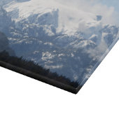 Sneeuw op Queneesh Glacier Comox Vancouver is Cana Snijplank (Hoek)