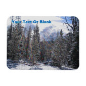 Sneeuw op snelle bliksem magneet (Horizontaal)