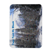 Sneeuw op snelle bliksem magneet (Verticaal)